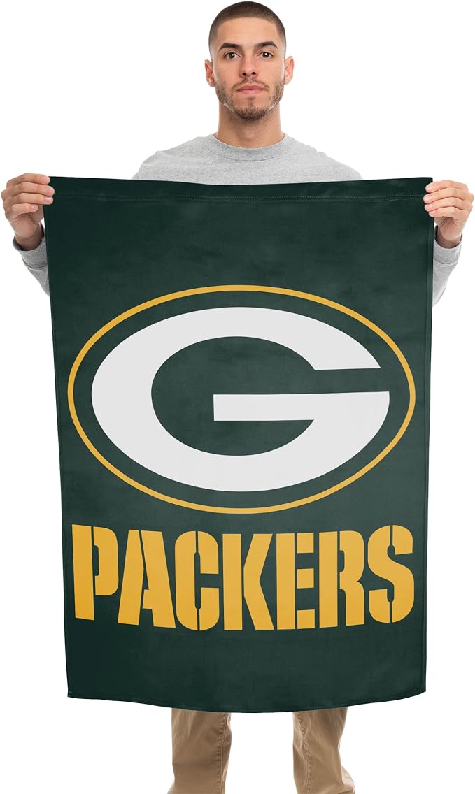 NFL Double Sided Team Logo Vertical Flag (40" x 28")