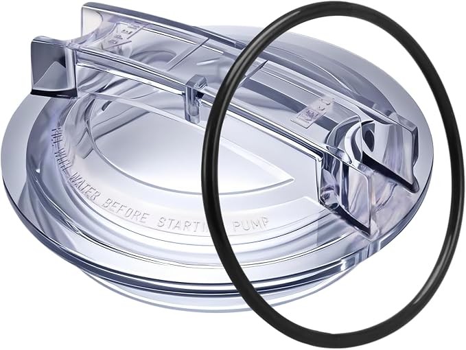 Pool Pump lid Compatible with Hayward Super II Pump SP3000 & SP3000X Series, Threaded Strainer Cover with O-Ring Replace# SP3100D SPX3100D 5110-03C