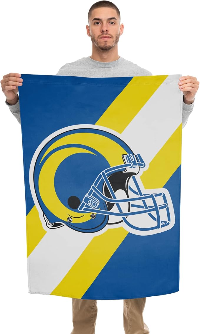 NFL Double Sided Team Logo Vertical Flag (40" x 28")