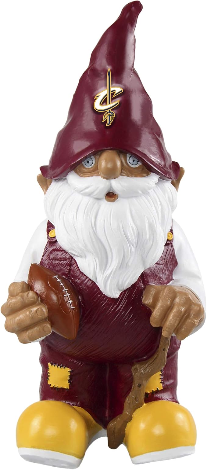 FOCO Unisex-Adult NBA Team Logo Outdoor Garden Gnomes