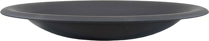 Sunnydaze Round Steel Outdoor Fire Pit Bowl Replacement Insert for DIY Ring or Existing Stand - Wood-Burning Backyard Patio Firepit for Outside - 32.75" Outer / 24" Inner Diameter - Black
