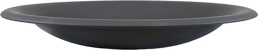Sunnydaze Round Steel Outdoor Fire Pit Bowl Replacement Insert for DIY Ring or Existing Stand - Wood-Burning Backyard Patio Firepit for Outside - 32.75" Outer / 24" Inner Diameter - Black