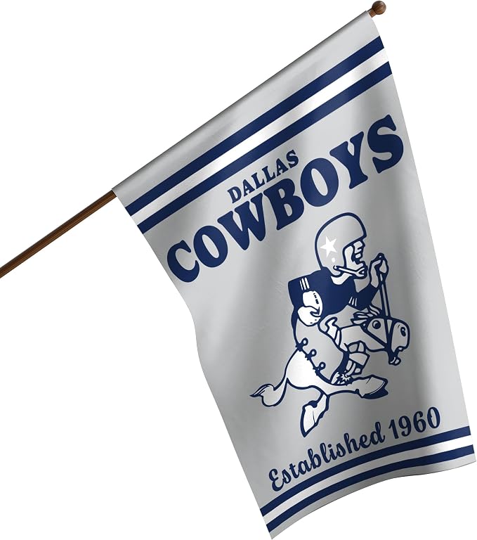 NFL Double Sided Team Logo Vertical Flag (40" x 28")