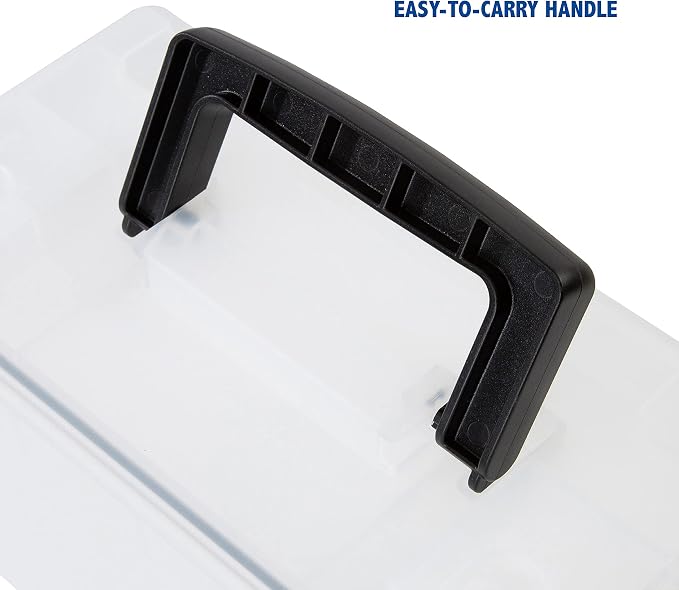 Sheffield Ammo Box Made in USA, Stackable Lockable Ammo Storage Box, Frost | Lockable Storage Box, Water and Dust Resistant Dry Box, Secures Hunting Gear, Gun Accessories, Supplies, and Bullets