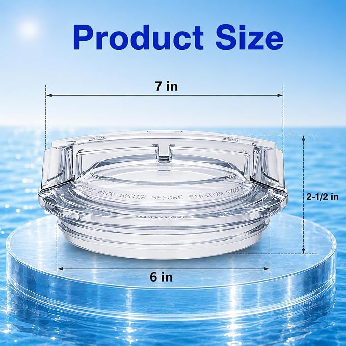Pool Pump lid Compatible with Hayward Super II Pump SP3000 & SP3000X Series, Threaded Strainer Cover with O-Ring Replace# SP3100D SPX3100D 5110-03C
