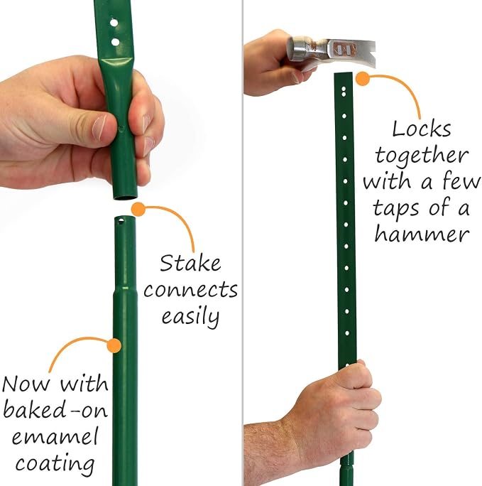 SmartSign 10 x 10 inch Bird & Pollinator Habitat, Pesticide Free Yard Sign & Stake Kit, 40 mil Laminated Rustproof Aluminum, 3 foot Stake, Set of 1, For Lawn, Garden