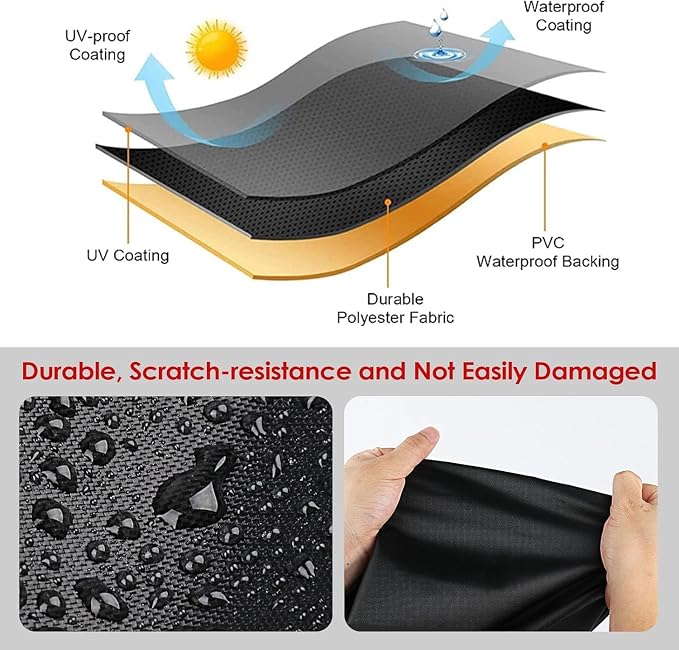 Rowing Machine Cover, Rower Outdoor Cover for Concept 2 Rowing Machine Waterproof Row Machine Cover for Hydrow Rowing Machine, Dustproof Fitness Equipment Protective Cover