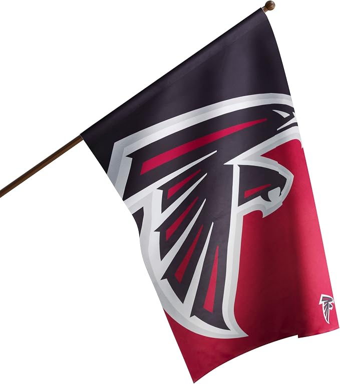 NFL Double Sided Team Logo Vertical Flag (40" x 28")