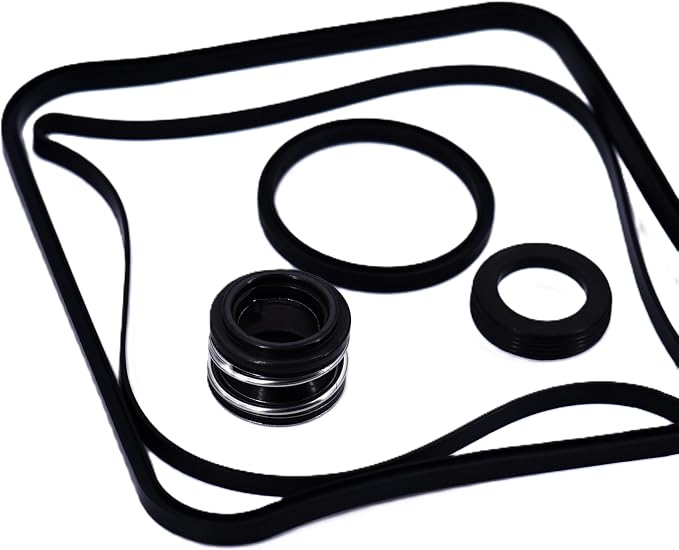 Super Pump Seal Replacement [Full Kit] | for Hayward - Go Kit 3 (1 Set) | Grout - Nozzle - Intake & Port Cleaning Scrub Mini Brushes (3)