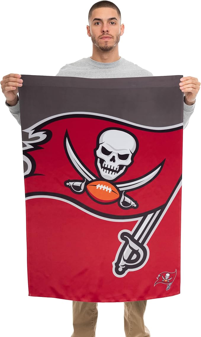 NFL Double Sided Team Logo Vertical Flag (40" x 28")