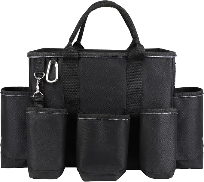 Tahoe Trails 14 inch Supply bag Open Top Tote tool bag Tool Organizer bag, 13pocket