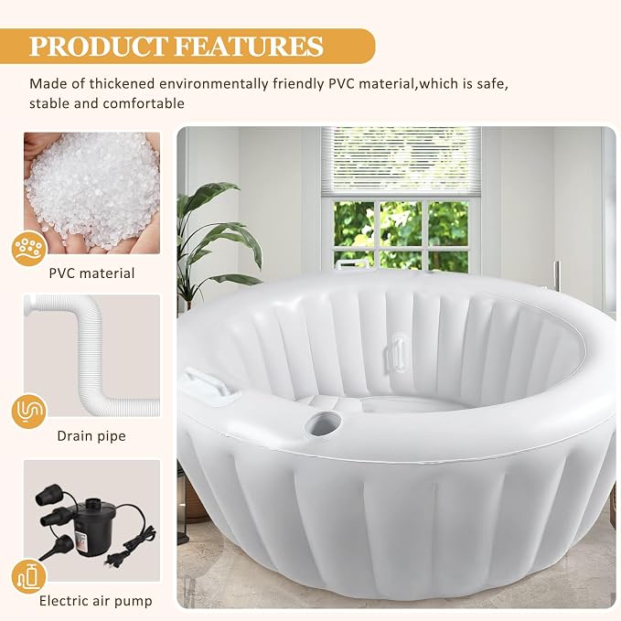 Birthing Tub, Lnflatable Birth Pool, Home Water Birth Kit, Premium Birthing Tub, Multi Functional Swimming Pool, Kit for Expectant Mothers