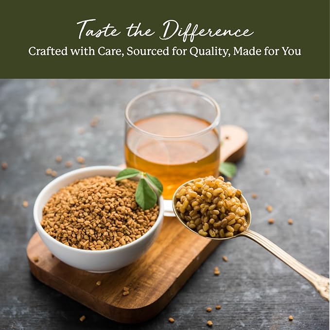 Starwest Botanicals Whole Fenugreek Seeds Organic - Seasoning Spice for Cooking, Use in Tea, Curry, or Natural Herbal Blends, Certified Kosher, Non-GMO - Bulk 1 lb Bag