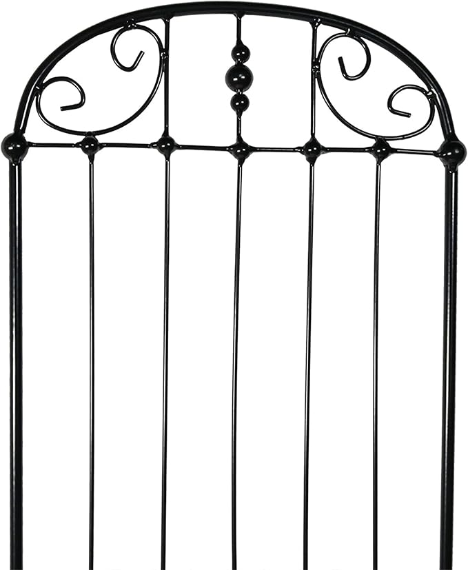 Sunnydaze 32-Inch Traditional Decorative Outdoor Trellis - Metal Wire Garden Trellis for Climbing Plants and Flowers - Set of 2