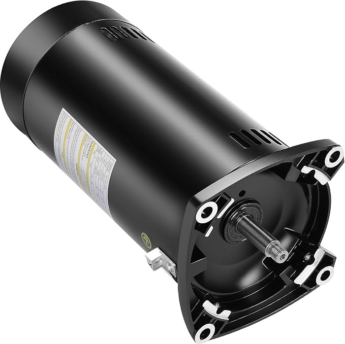 USQ1152 Pool Pump Motor 48Y Frame Fit for Century A.O. Smith 1.5 HP ASQ165 | 3450 RPM, 48Y Frame, 115/230V Dual Voltage, 19.2/9.6 Max Amps, Replacement for ASQ165 EUSQ1152