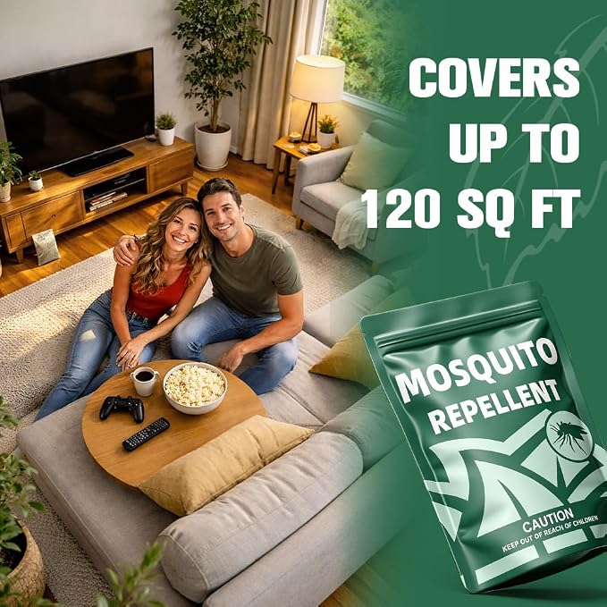 Mosquito Repellent Outdoor Patio, Backyard Mosquito Repellents, Mosquito Deterrent Indoor for Home, Porch Mosquitoes Deterrent, Keep Mosquito Away for Room-10P