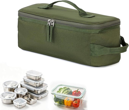 6L Camping Storage Bag, Tactical Camping Storage Bag | 600D is durable, waterproof, Suitable for camping, traveling, picnicking