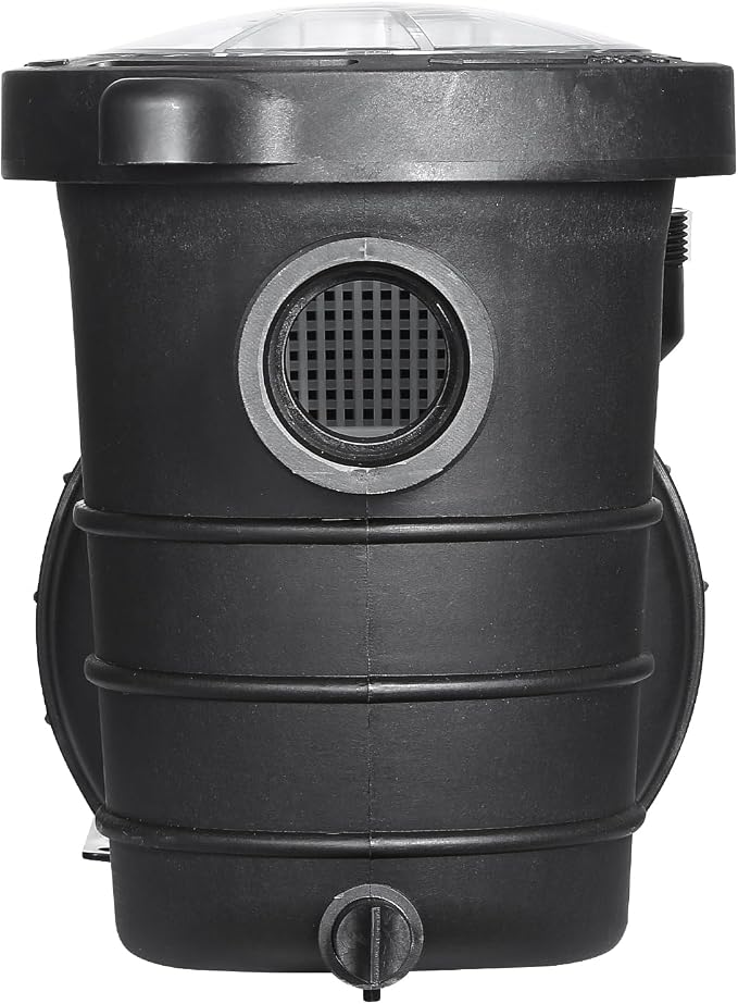 VEVOR Above Ground Pool Pump, 1.5HP/0.35HP, Dual Speed Swimming Pool Pump, High 110 GPM 54 ft Lift, Low 52 GPM 14 ft Lift, 110V 3450 RPM with Strainer Basket, 122°F Max Water Temp, for Hot Tubs Spas