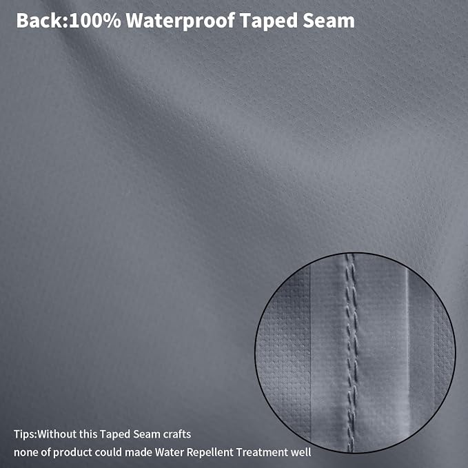 Trimmer Cover Waterproof 600D Oxford Fabric fits Most Echo, STIHL, Husqvarna and Others Alike String Trimmers (1 Pack Grey)
