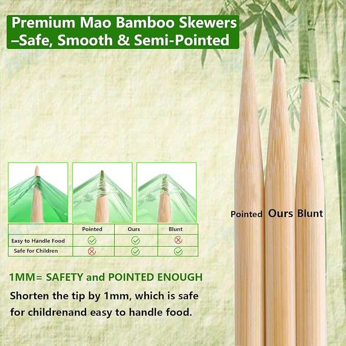 125Pcs 2.5ft/30in Bamboo Plant Stakes, Garden Stakes, Bamboo Stakes for Tomato, Beans, Potted Plants, Smores Sticks for Fire Pit, Natural Support for Gardening, BBQ, Camping, Home Cooking