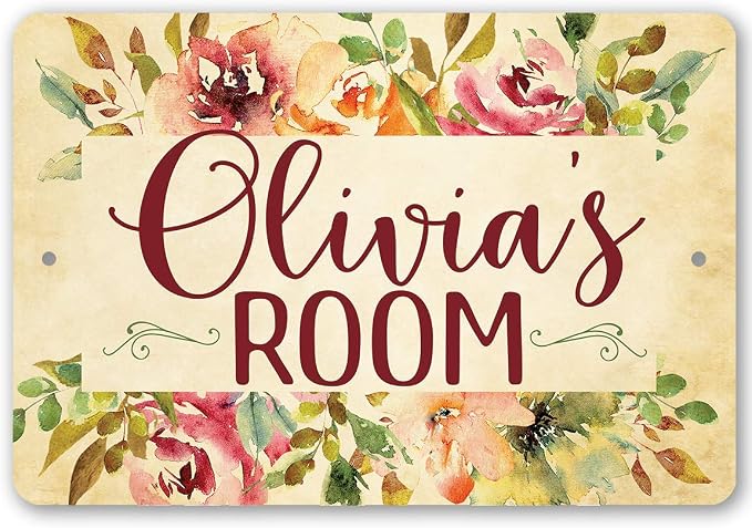 Personalized - She Shed - Classic She Shed Decor, Greenhouse Garden Display, Backyard Botanical Accessories, Babe Cave Sign and Gifts for Women, 8x12 or 12x18 Indoor or Outdoor Durable Metal Sign