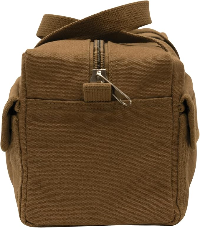 Rothco GI Style Mechanics Tool Bag, Heavy-Duty Canvas Tool Storage | 7.5 Liter Capacity, Heavyweight Canvas, Reinforced Bottom, Garage Storage