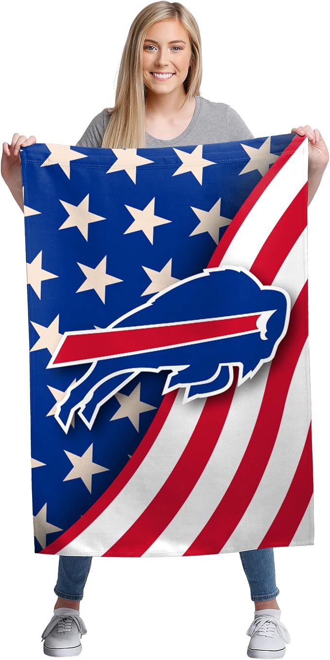 NFL Double Sided Team Logo Vertical Flag (40" x 28")