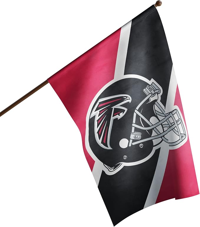 NFL Double Sided Team Logo Vertical Flag (40" x 28")
