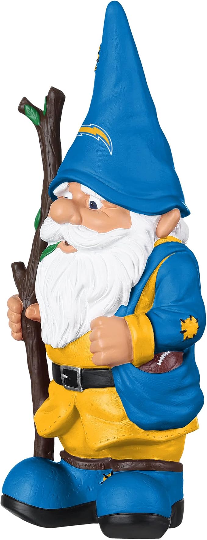 FOCO NFL Team Logo Holding Stick Garden Statue Outdoor Gnome