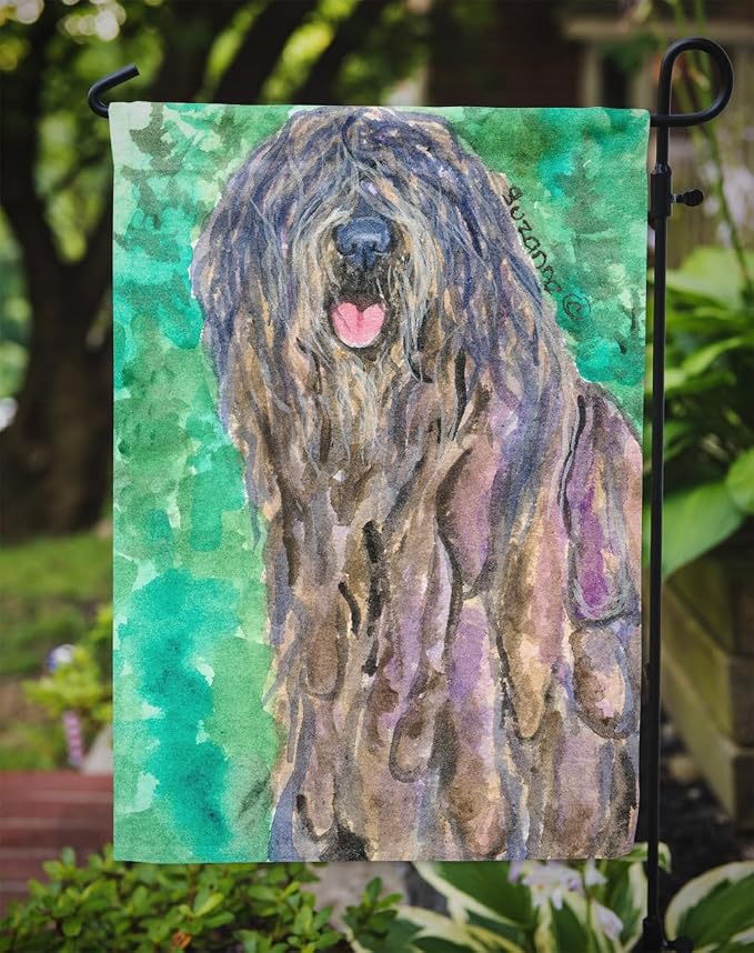Caroline's Treasures SS1048GF Bergamasco Sheepdog Garden Flag Mailbox Flag Decorative Yard Flag Banner Outside Patio Artwork Yard Flower Beds, Garden Size, Multicolor