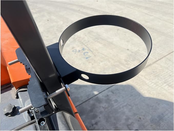5-Gallon Bucket Holder, Can be Installed on ROPS Holder (Excluding Buckets), Bucket Storage Holder, Suitable for Lawn Mowers, Tractors, Landscape Vehicles, Trucks, Multi-Purpose Vehicles