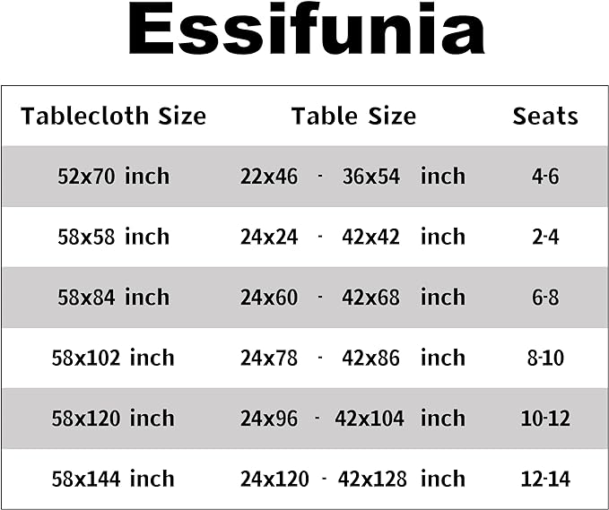 Gingham Tablecloth Fabric - Oblong 58x120 Water Resistant Irish Table Cloth for Indoor Use - Christmas Tabletop Cover Perfect for Birthday, Picnics, Gardens, and Saint Patricks Day