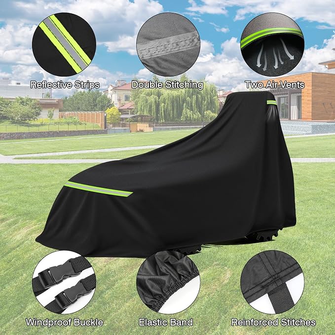 Tractor Cover for compact tractor with Backhoe – Fits John Deere , Kubota BX. Waterproof cover for tractor & lawn tractor covers class. All-weather compact tractor protection