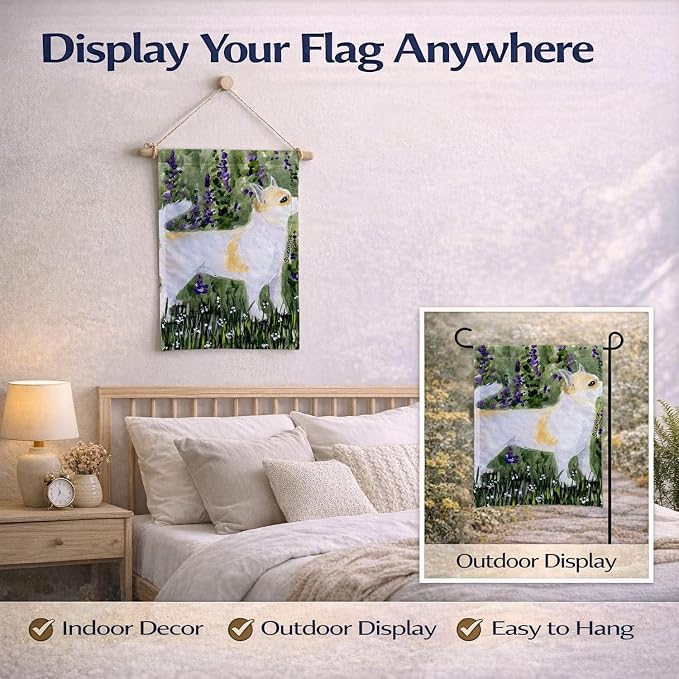 Caroline's Treasures SS8952GF Chihuahua Garden Flag Mailbox Flag Decorative Yard Flag Banner Outside Patio Artwork Yard Flower Beds, Garden Size, Multicolor