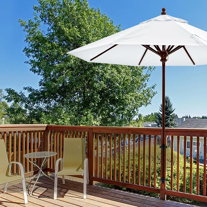 Stainless Steel Umbrellas Deck Mount, Heavy Duty Deck Umbrella Holder, Patio Umbrella Base