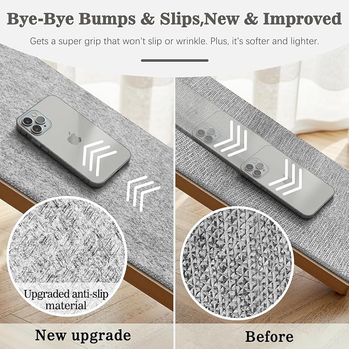 DCX Washable 6x9 Area Rug for Living Room, Soft Beige Gray Neutral Floral Rug with Non-Slip Rubber Backing, Kid & Pet Friendly Low Pile Stain Resistant Carpet for Bedroom, Nursery