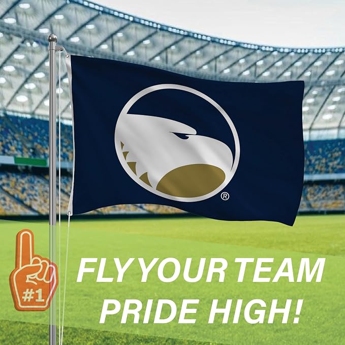 NCAA Georgia Southern University Flag with Grommets, 3'x5' GSU Eagles Outdoor College Flags & Banners for Garden Patio Indoor Wall Décor