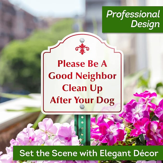 Custom Sign, Customized for Outdoor/Indoor Use, Personalized Designer Style Sign, 10x10 Inch, 24 Colors, Rust-Free Thick AlumaBond - Made by: My Sign Center, USA (Florolex I - Contour)