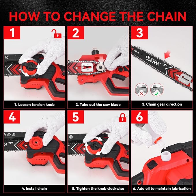 4-in-1 Cordless Pole Saw & Electric Pruning Shears, 8-Inch Pole Saws for Tree Trimming, Electric Pole Saw with 14.2FT Max Extension Pole, 2 * 3.0Ah Battery Powered Pole Saw Pole Branch Cutter Pruner