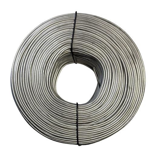 Western Steel & Wire #16 Stainless Steel Annealed Tie Wire, 3.5 lb (10 Coils)