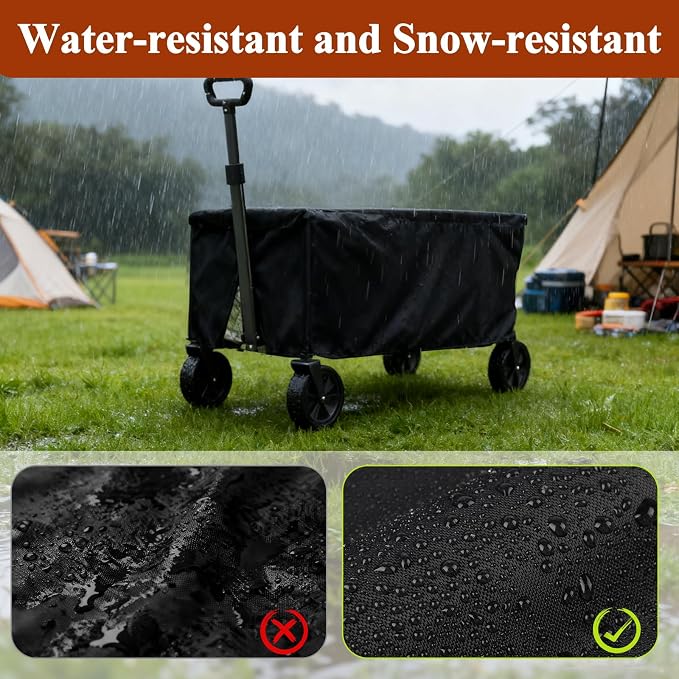 TheElves Garden Cart Rolling Workseat Cover, Outdoor Garden Scooter Covers Waterproof Heavy Duty for Outvita & Goplus Scooters - 38x18x21 inch