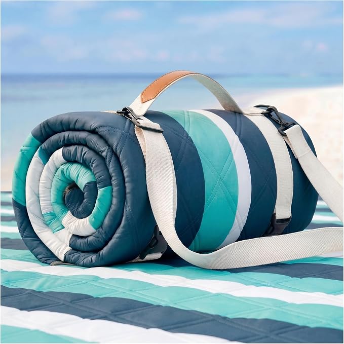 Waterproof Beach Blanket Picnic Mat Outdoor Rug Extra Large Sandproof Portable Xl Big Towel Umbrella Folding Pop Tent Shelter Shade Canopy Ball Fan Bag Manta Playa Cool Wedding Registry Must Have