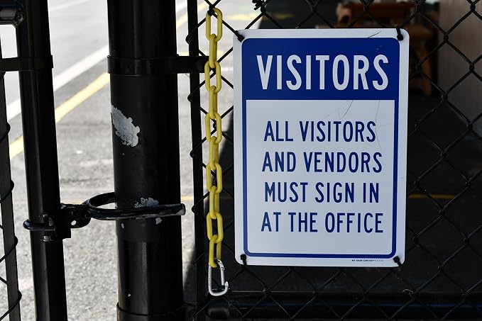 Custom Signs Outdoor Metal Vertical for Home Office Business, Personalized, Door, Porch, Delivery, Man Cave, Shop, Garage. For Outside or Inside Use. Our Metal Sign Are UV Printed Solid Aluminum Vertical Topbox, 10x14 in