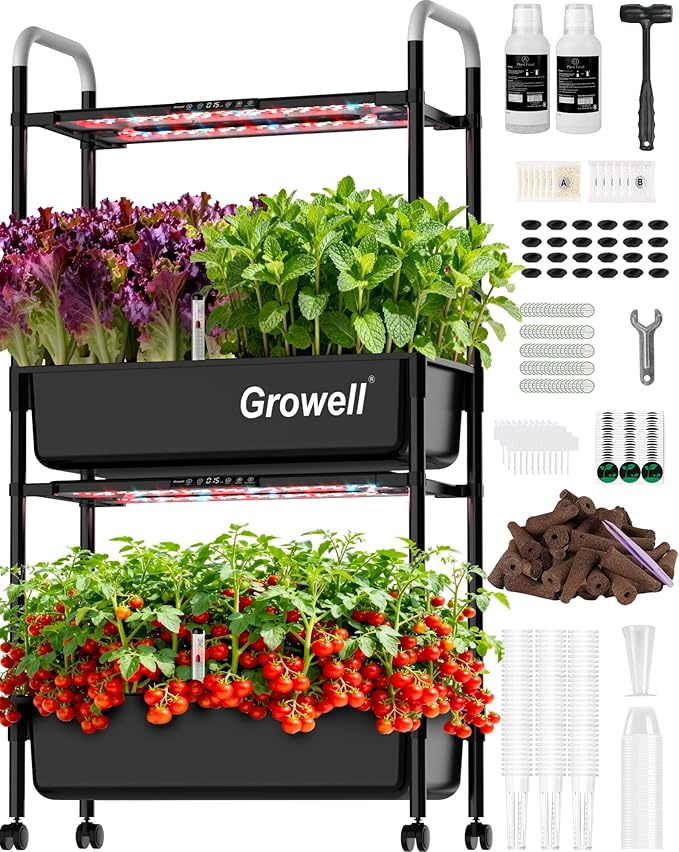 54 Pods Hydroponics Growing System Kit & 280 Pcs Hydroponic Pods Kit