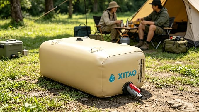 XITAO Water Bladder Storage Containers, Water Tank Foldable Portable Water Storage,Water Storage Bag Containers for RV, Camping, Garden, Irrigation, Drought Resistance, Firefighting