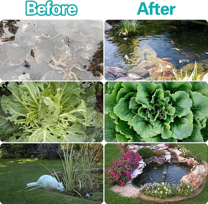 PGL Pond Cover Dome - 13X17FT Heavy Duty Protective Netting Tent Bird Barrier - Outdoor Backyard Fish Koi Ponds Garden Leaves Vegetable Plant Care Use