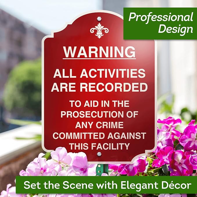 Custom Sign, Customized for Outdoor/Indoor Use, Personalized Designer Style Sign, 18x24 Inch, 24 Colors, Rust-Free Thick AlumaBond - Made by: My Sign Center, USA (Florolex II - Flood)