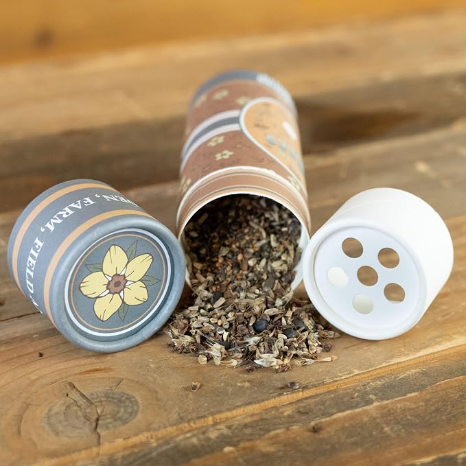 Pollinator Wildflower Seed Shaker Collection – 300,000+ Seeds – Hummingbird & Butterfly, Monarch & Bee Mixes – Covers 1,000 sq ft (Wildflower Seed Shaker - 3 Pack Gift Set)
