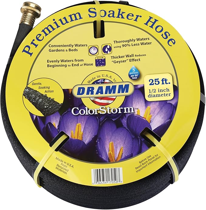 Dramm 17051 25' ColorStorm 1/2" Standard Soaker Hose