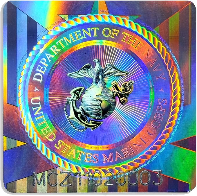 Breeze Decor GP108057-BOAF Marine Corps Americana Military Decorative Vertical Garden Flags Pack, 13"x 18.5", Multi-Color